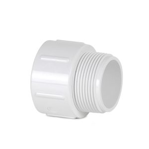 1.5″ White PVC Socket Nipple P/T