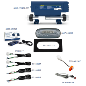 Gecko Pack IN.YE5-V3 / IN.K450 / in.touch 3 - Complete WiFi-Enabled Spa Control System
