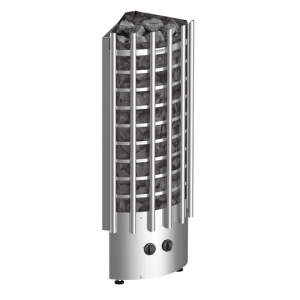 Harvia Glow Corner TRC90 9.0kW Sauna Heater – Corner-Mounted Pillar Heater – 8–14 m³ Capacity